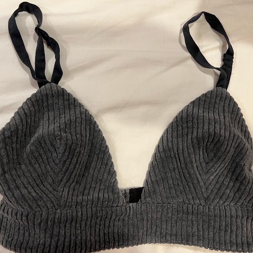 Heavy Manners Corduroy Bralette Top